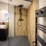 Aménagement salle de bain clé en main garage à la Vraie Croix - RTMS